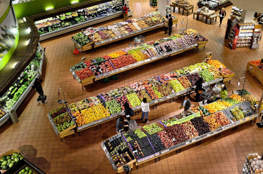 grocery store fresh produce